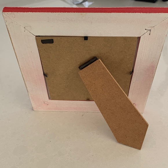 Red Nautical Rope Picture Frame - Picture 3 of 3